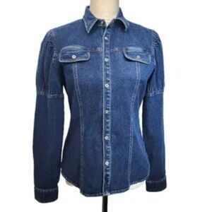 Raph Lauren Women's Long Sleeve Denim Dress